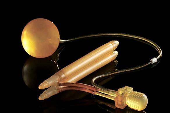 A phalloprosthesis for insertion into the penis to increase its size