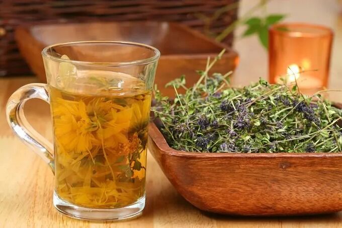 Thyme infusion, the use of which helps to enlarge the penis
