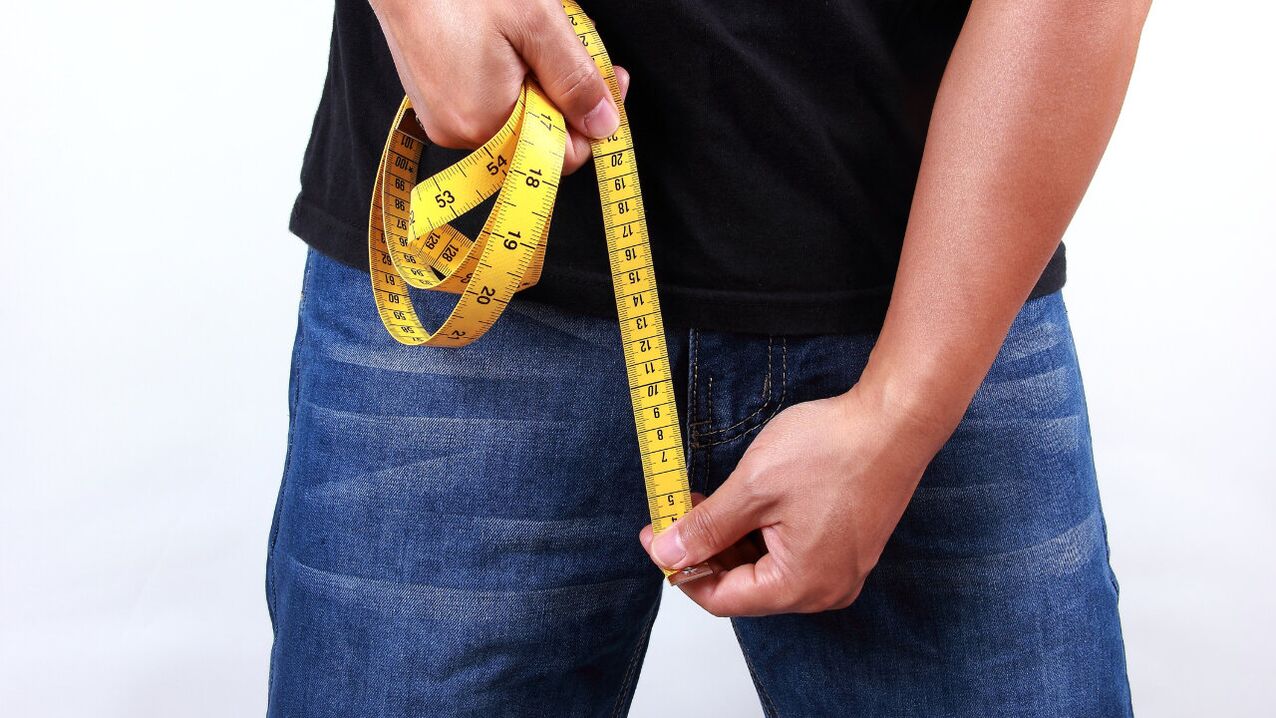 male penis measurement before enlargement