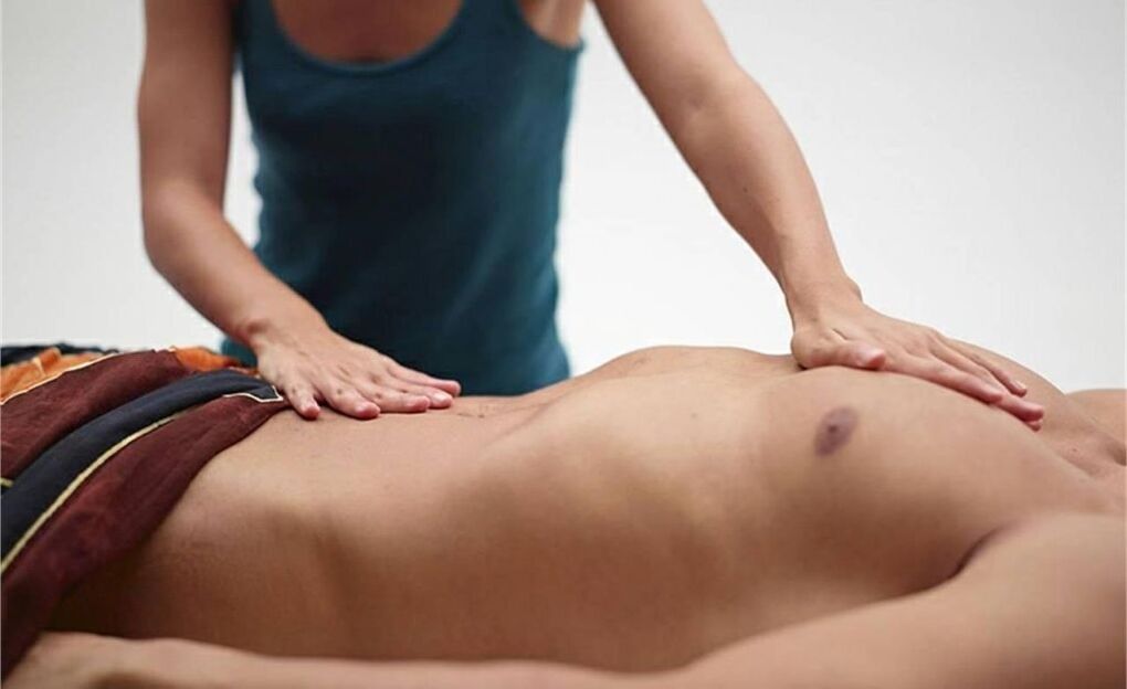 Massage helps to increase the size of the penis