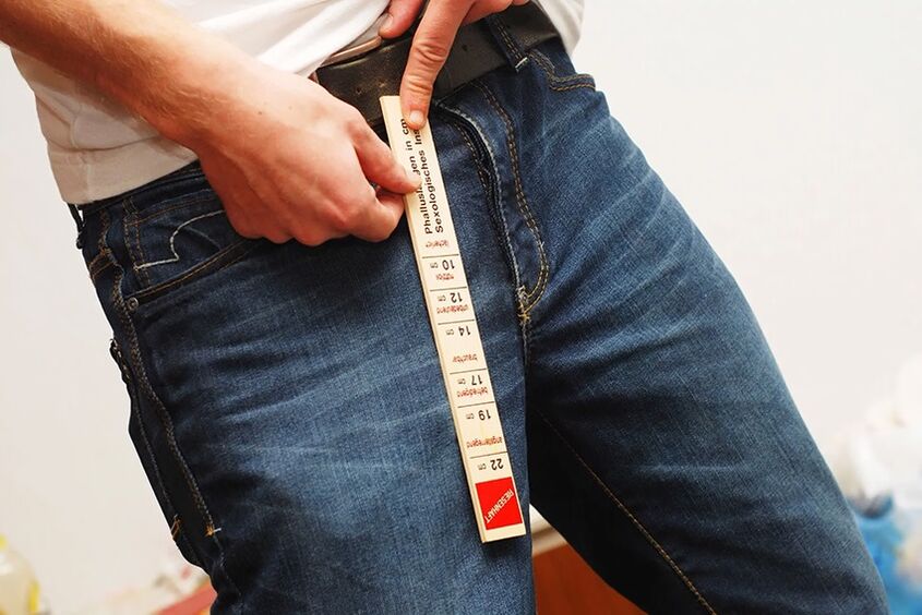 male penis measurement before enlargement